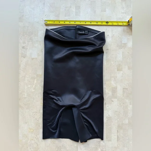 Chantelle Women's Black Basic High-Waist Mid-Thigh Brief Shapewear Size XS - Picture 4 of 8
